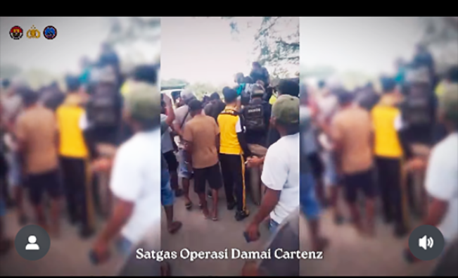 Foto: Ops Damai Cartenz 2025